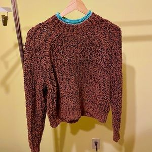 Aritzia Confetti Chunky Knit Sweater